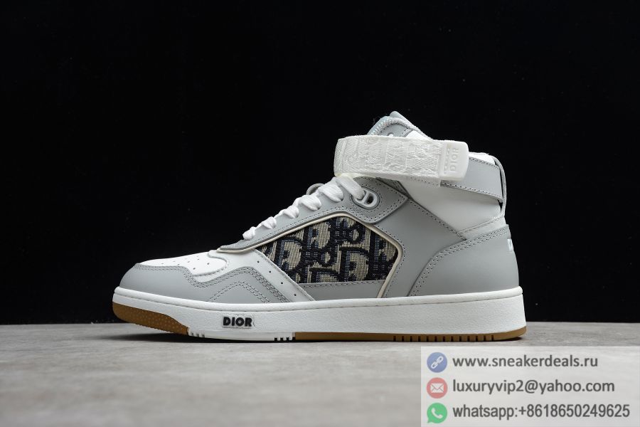 Dior 2020FW B27 MID Gray White Unisex Shoes